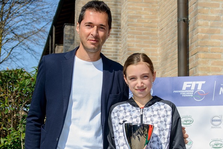 Tennis, allo Junior Next Gen del Castellazzo di Parma conquista il titolo U12 femminile Anna Manfrin del TC Cerea