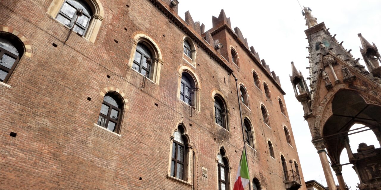 Provincia:  restauro del Palazzo Scaligero, si parte da piazza dei Signori