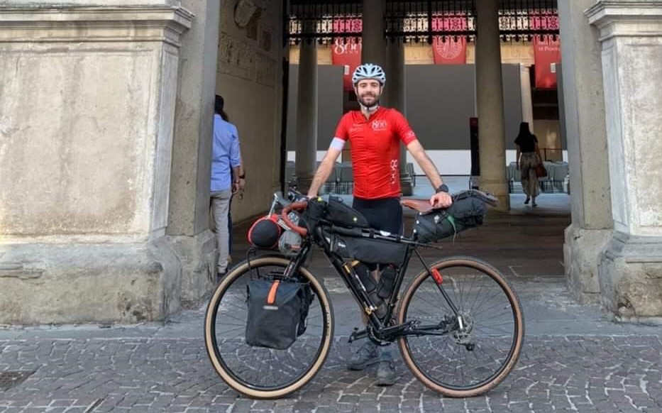Da Padova a Granada, l’Erasmus in bici del veronese Girardi