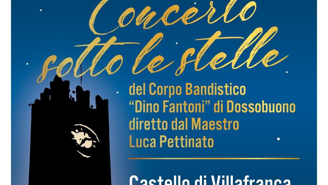 Sabato 30 luglio al Castello Scaligero Concerto sotto le stelle.