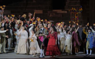 Questa sera all’Arena, l’ultima rappresentazione di Carmen col debutto del mezzosoprano russo Yulia Matochkina