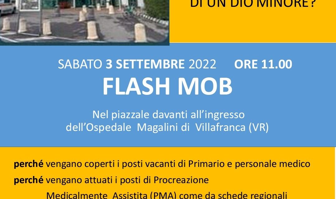Ospedale Magalini, sabato prossimo flash mob alle ore 11,00