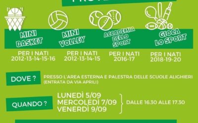 Polisportiva San Giorgio: prove gratuite per bambini e ragazzi