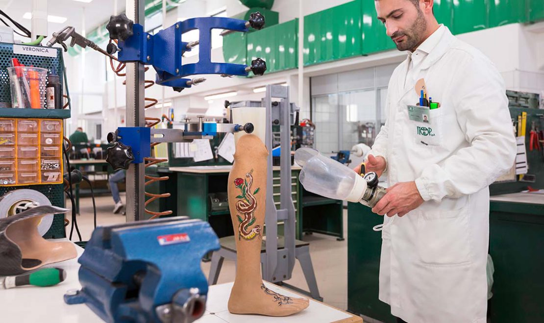 Da oggi gli arti artificiali bionici più evoluti al mondo sono costruiti a Verona