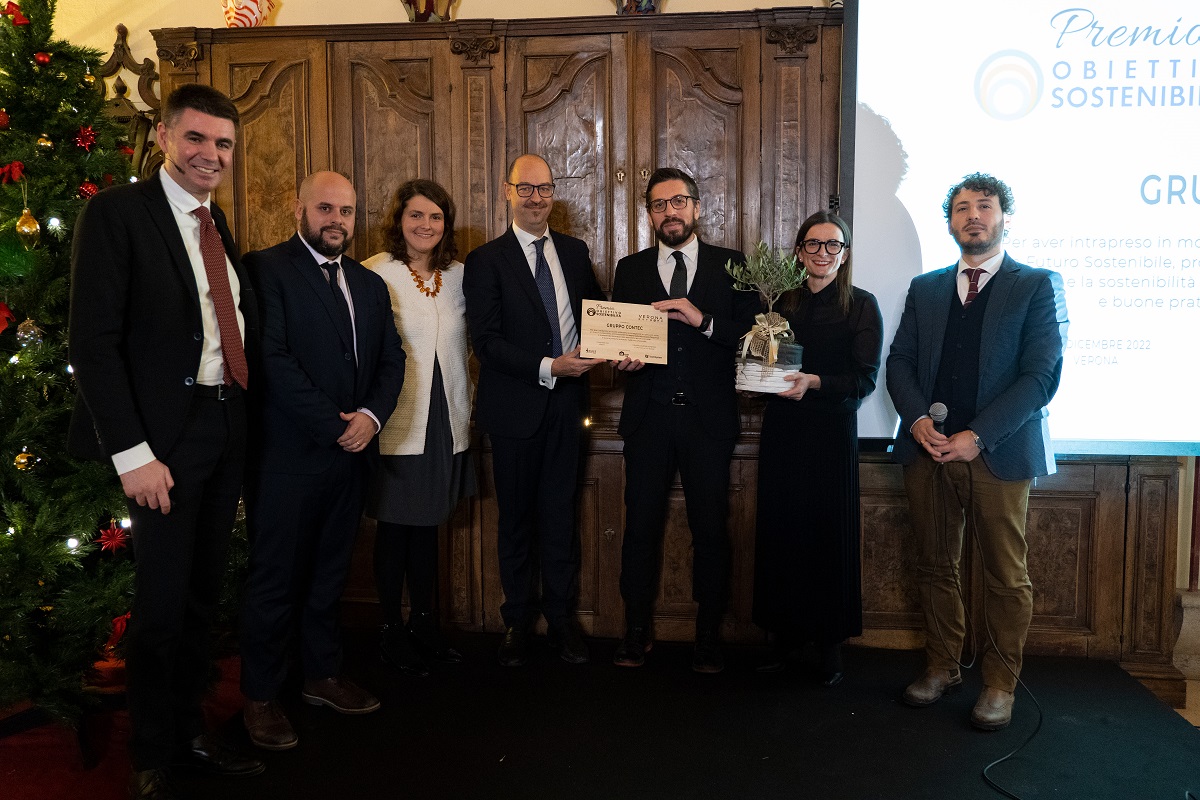 A Gruppo Contec e Treebu il Premio Obiettivo Sostenibilità di Verona Network