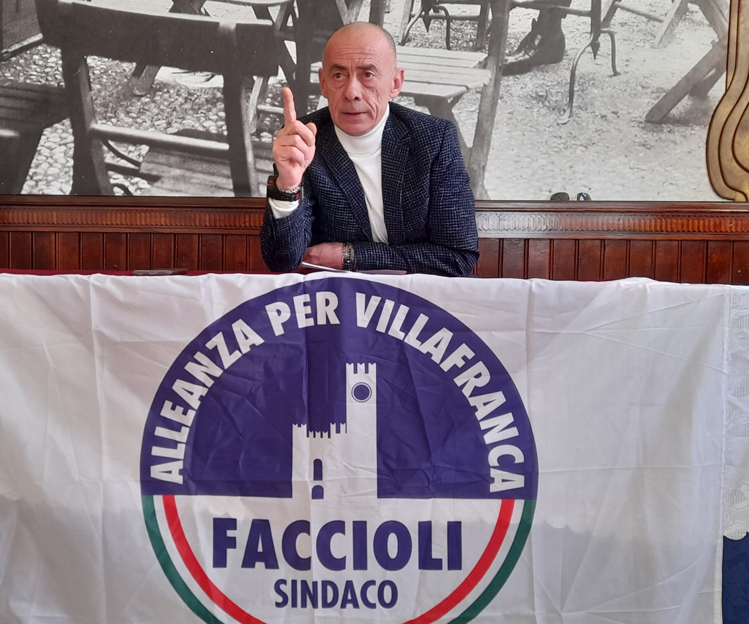 Mario Faccioli apre le danze a Villafranca: sul piatto la sua candidatura a disposizione del centrodestra