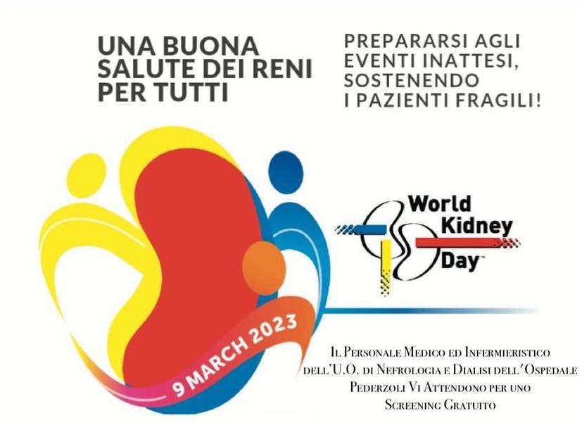 Importante iniziativa di prevenzione dell’Ospedale Pederzoli di Peschiera per la “Giornata Mondiale del Rene”