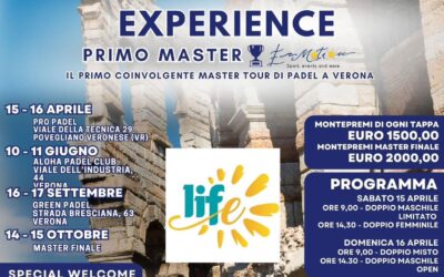 Verona Padel Experience: il primo master tour di Padel a Verona