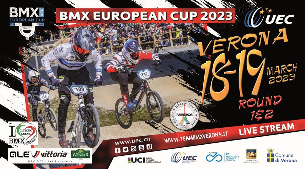 Verona capitale della BMX nel weekend: la gara assegna punti per la qualificazione olimpica a Parigi 2024.