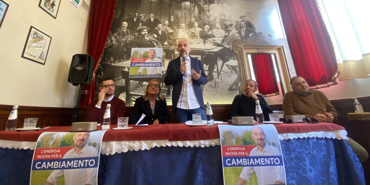 Villafranca. Matteo Melotti presenta la propria candidatura a sindaco