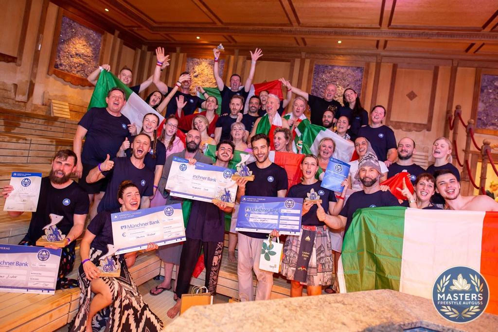 Sauna, i “maestri” di Aquardens vincono il campionato del mondo in Germania