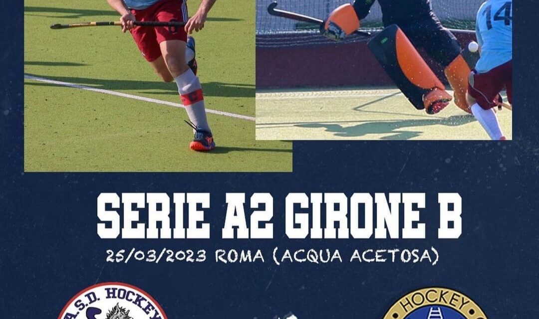Hockey Villafranca: alle 12 in campo a Roma