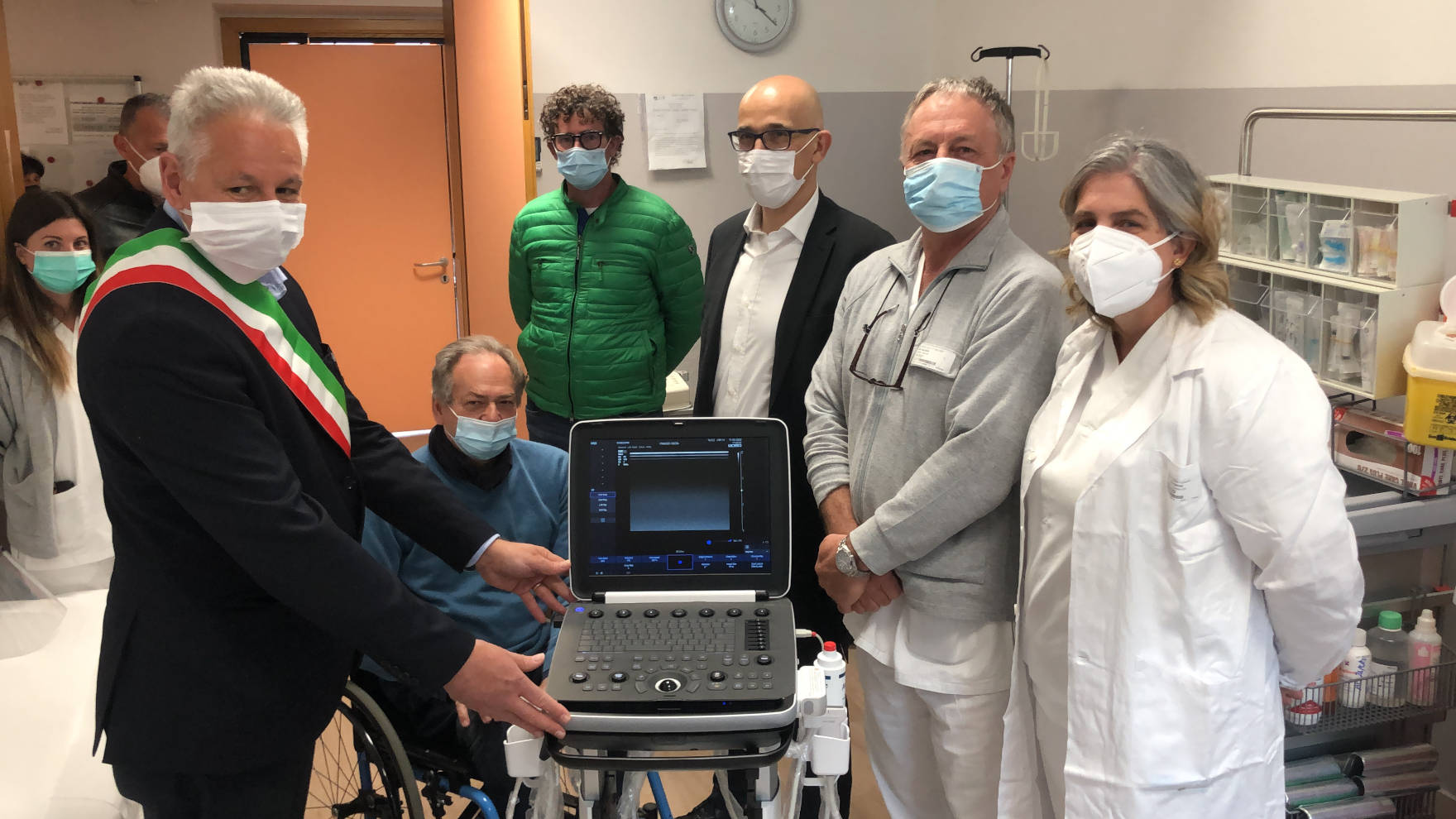 Ospedale di Malcesine, operativo un nuovo ecografo portatile