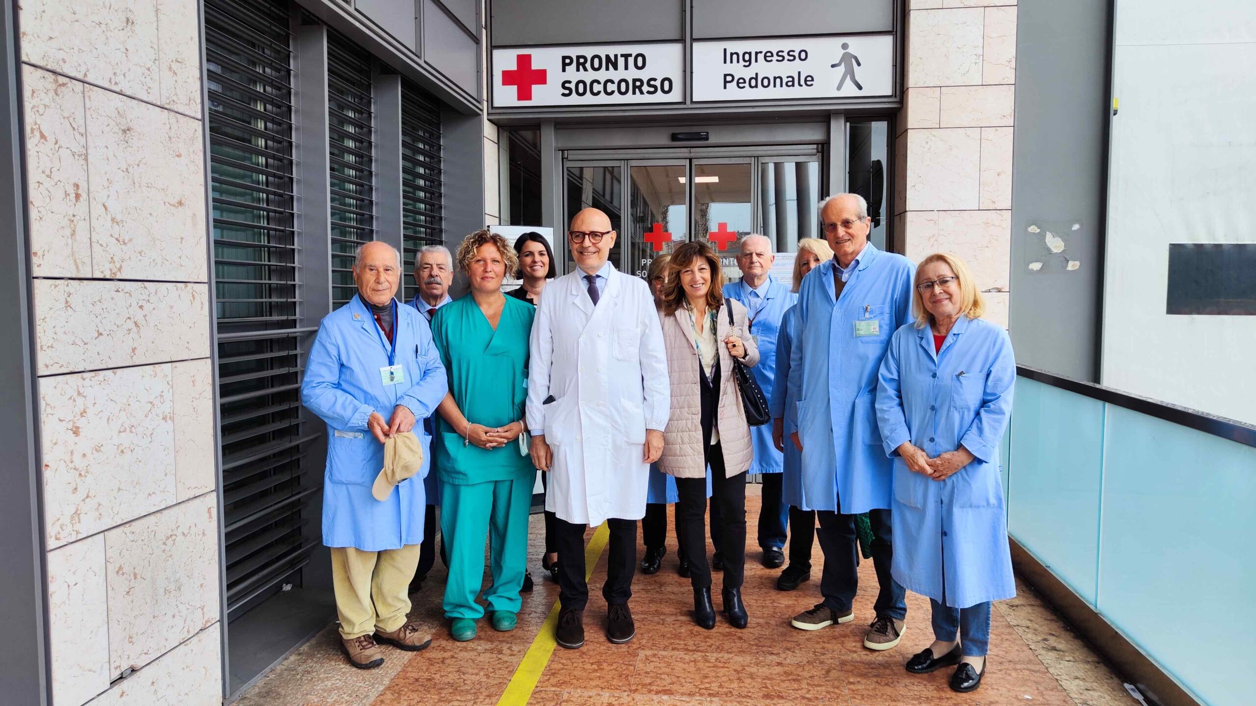 Il Pronto Soccorso di Borgo Trento apre le porte ai volontari ospedalieri. Nuovo servizio per gli anziani 