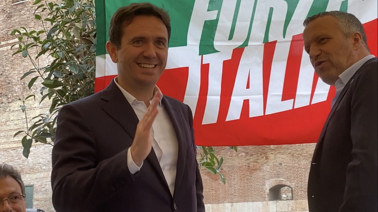 Cattaneo a Verona con Tosi per sostenere i candidati di Forza Italia 