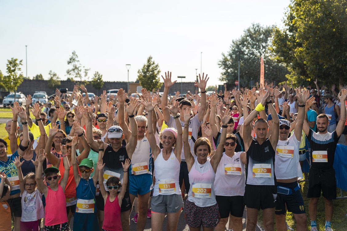 500 runner e 7mila euro raccolti nella prima edizione della Corsa del Sole di Castel d’Azzano