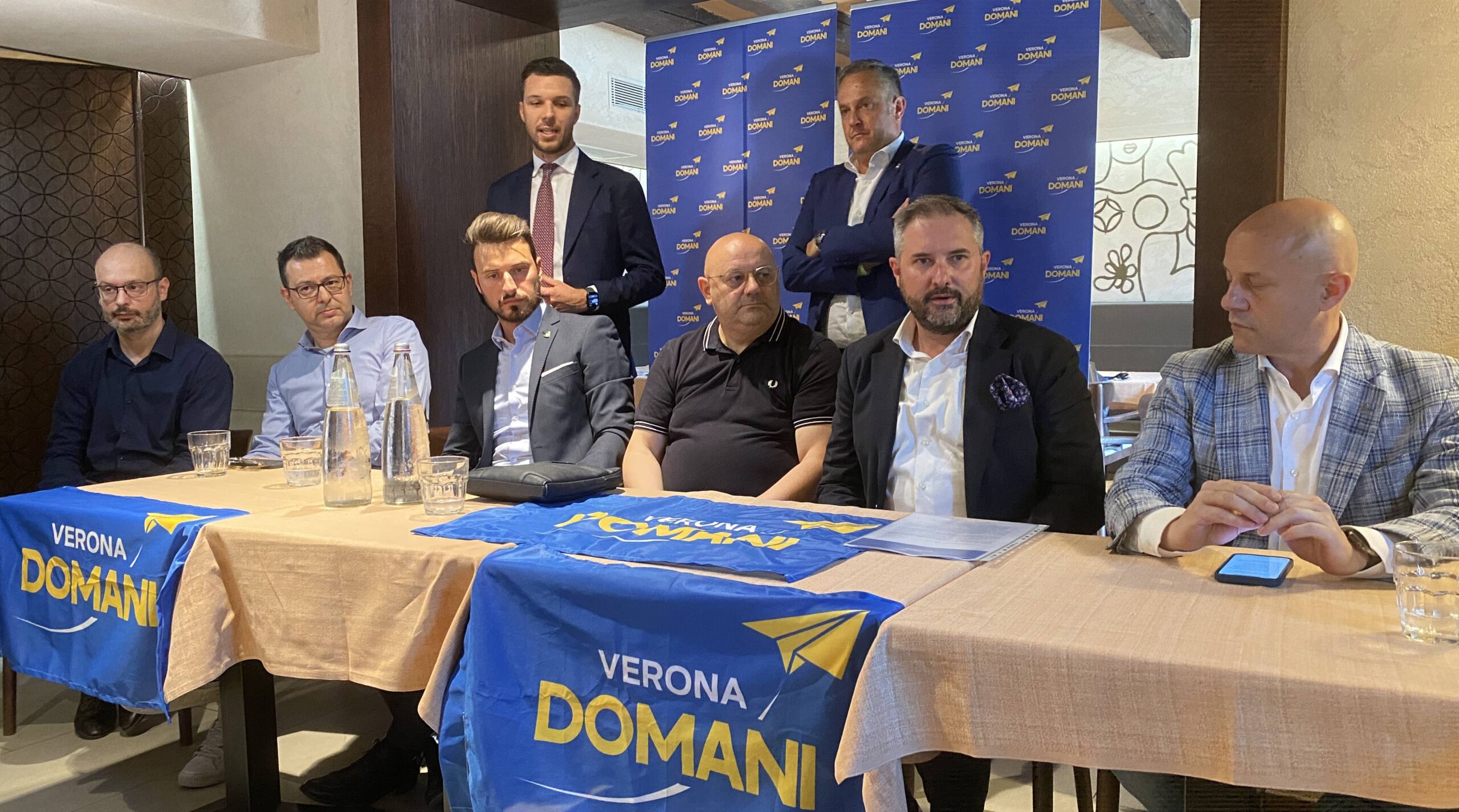 Verona Domani presenta la nuova organizzazione. Gasparato: siamo un partito provinciale