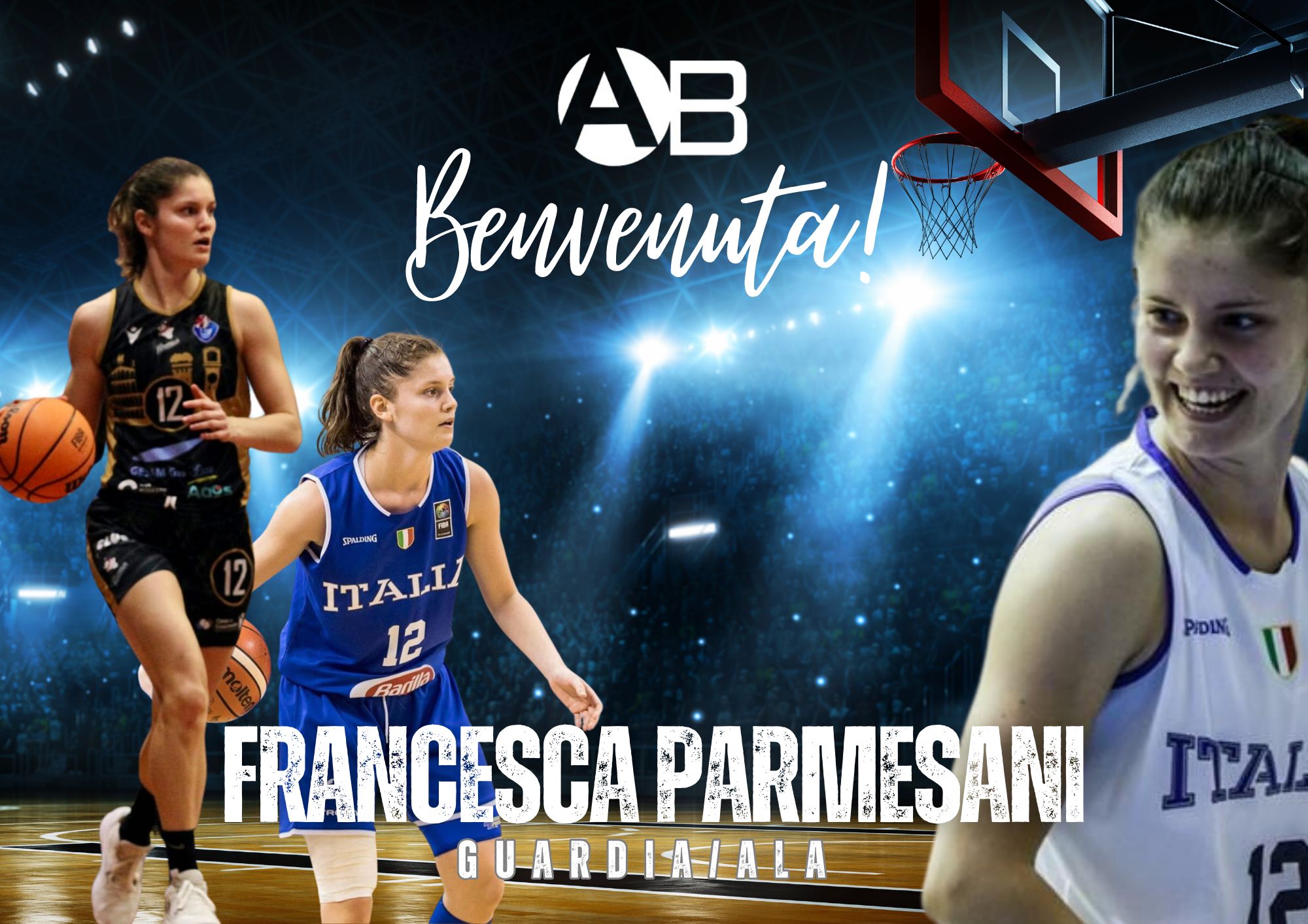 Alpo Basket, arriva da Lucca l’azzurra Francesca Parmesani