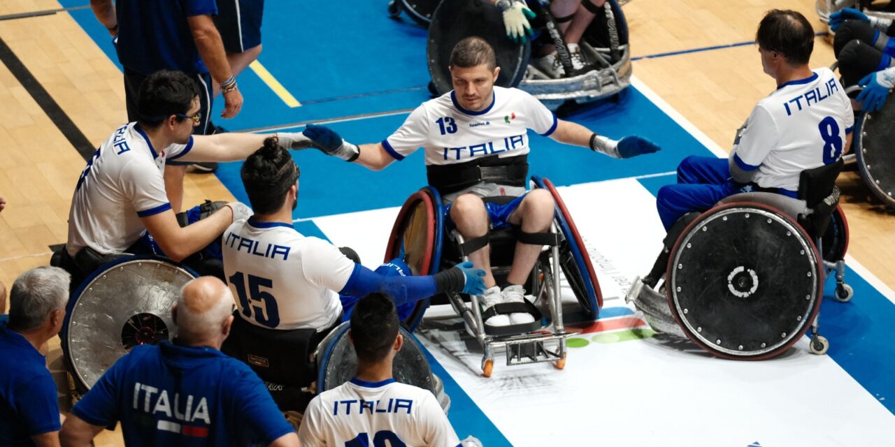 Wheelchair Rugby European Championship: prima vittoria per gli azzurri