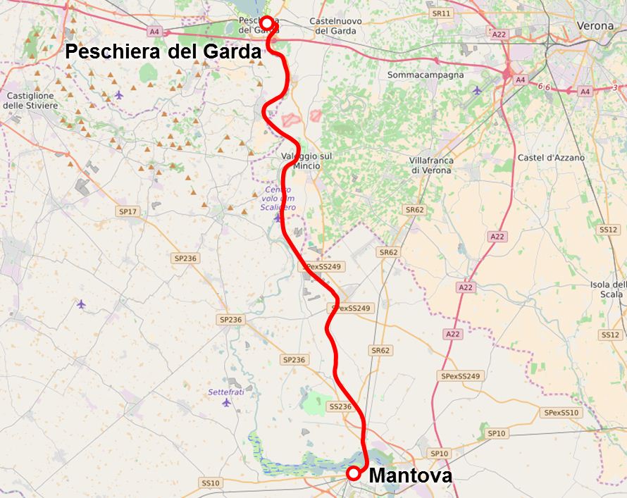La nuova linea ferroviaria Mantova-Peschiera sarà ad idrogeno