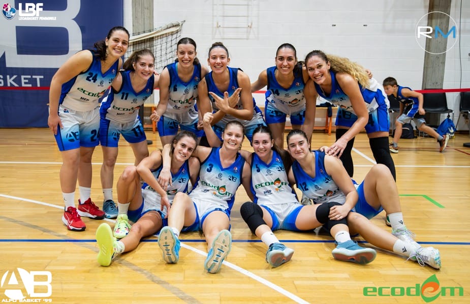Ecodem Alpo Basket, esordio ok nel campionato 2023-24: 76-68 su Matelica