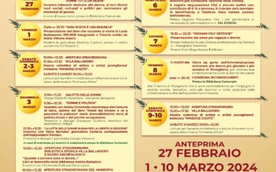 Festival Ipazia 8 Marzo, l’amministrazione più rosa d’Italia porta in piazza i diritti delle donne. Tedeschi: “Il divario di genere è una piaga della nostra società”