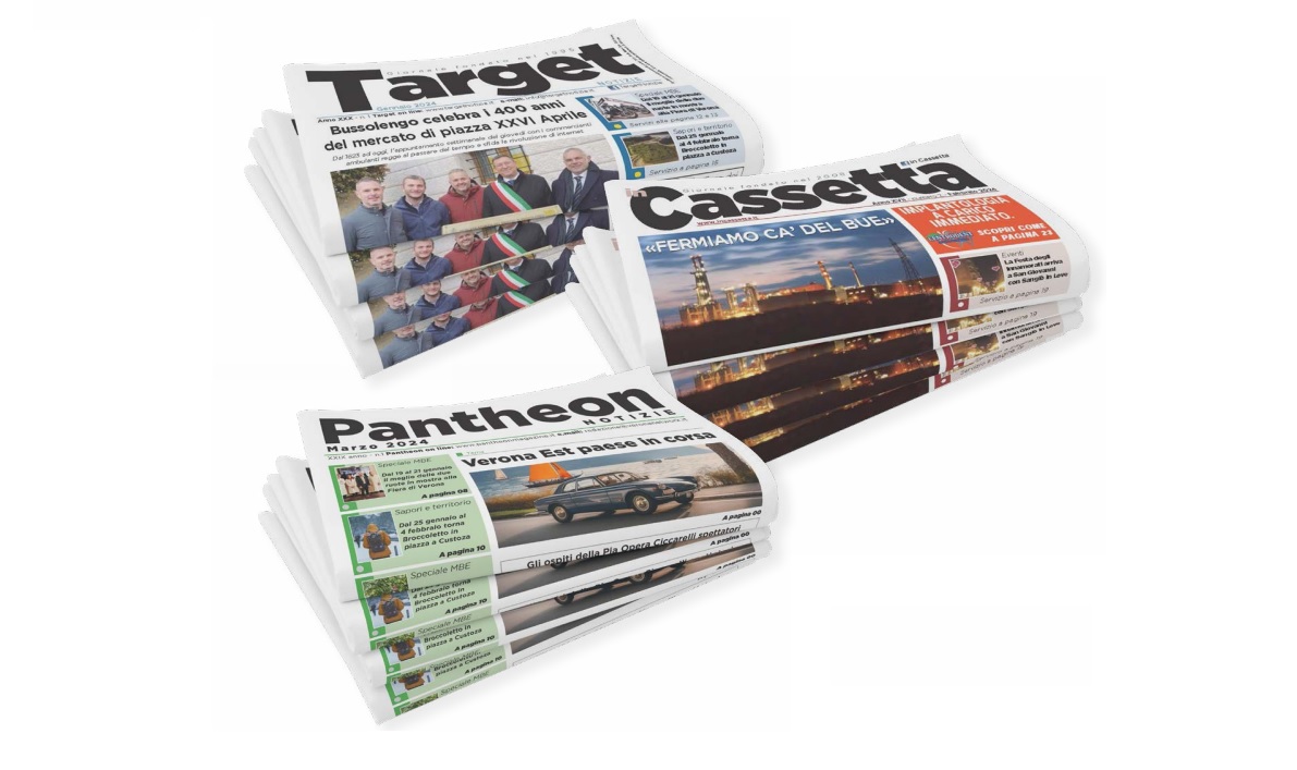 L’Adige, cresce il pool dei free press  in partnership con VeronaNetwork: al via le nuove edizioni di InCassetta Est e di Pantheon News