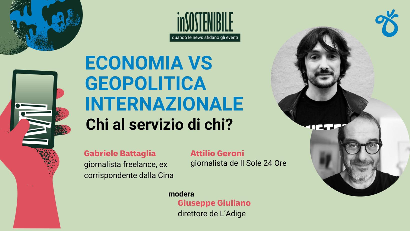 Festival del giornalismo, lunedì a Valgatara va in scena la geopolitica con Gabriele Battaglia e Attilio Geroni